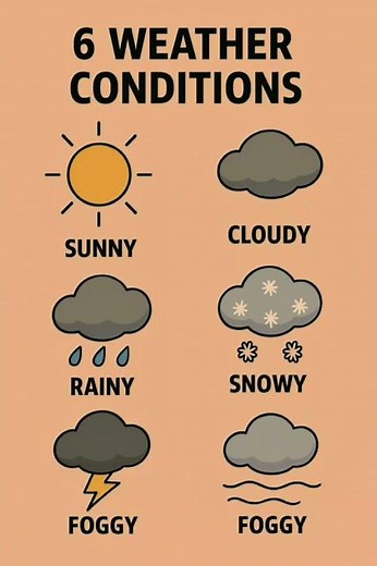6 Common Weather Conditions You Should Know