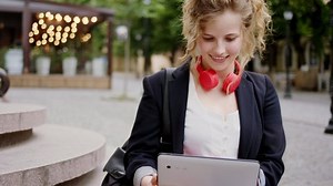 Closeup Front Camera Good Looking Lady Stock Footage Video (100% Royalty-free) 1061668798 | Shutterstock