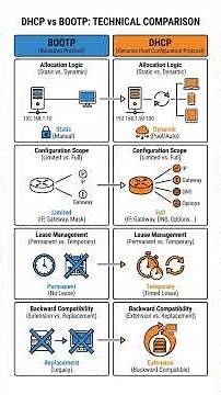 DHCP vs BOOTP: The King of IP Automation #Shorts