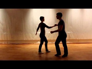 Behind the back whip with inside turn