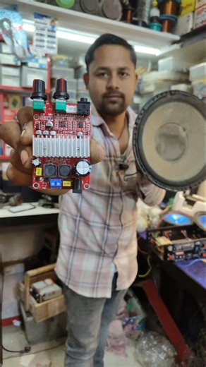 100w Subwoofer board connection+testing #shots #repairingshop #sunilrepairingcentre
