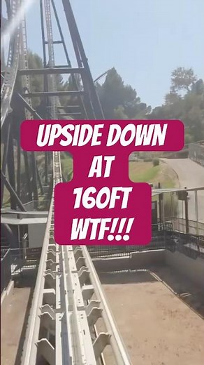 160 Feet UPSIDE DOWN ?!?! Full Throttle POV