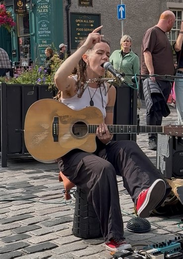 953K views · 15K reactions | Born to Run....By Bruce Springsteen and sung by Laura Silverstone #brucespringsteen #music #buskers #buskersofglasgow #glasgow #scotland #glasgowmusicscene #scotlandmusicscene | BuskersofGlasgow | Facebook