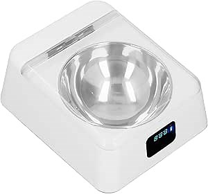Open Lid Pet Feeder, Automatic Smart Cat Feeder Bowl Prevent Slip IR Induction for Small Pet
