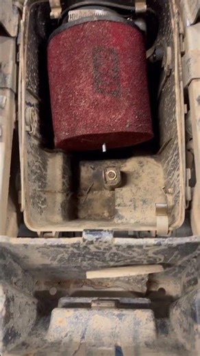 Should I run a high flow air box lid? Mud and dust built up in air box bad! #honda #trx450r #dirty