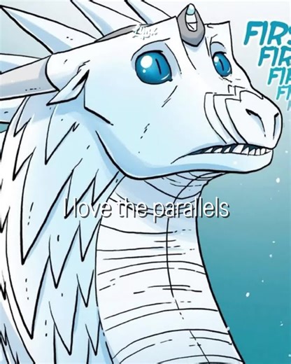 Bro, Fathom looks awestruck 😭|| #viraltiktok #fypシ゚viral #wingsoffire #wofedit #parallel