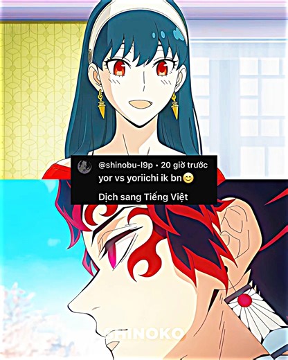 Yor vs Yoriichi | Ai mạnh hơn #anime #spyxfamily #kimetsunoyaiba #yorforger #yoriichi