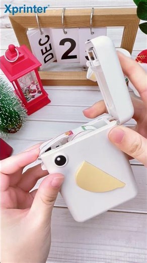 🎄🎁#christmas Label Game-Changer! Meet the #xprinter DX5 Mini Label Maker! 🎁🎄#diy #miniprinter #gift