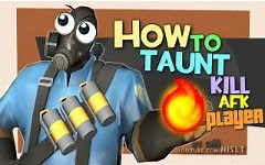 TF2: How to taunt kill AFK player [FUN]