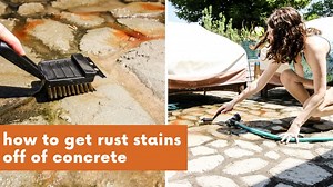 Watch How to get rust stains off of concrete on Amazon Live