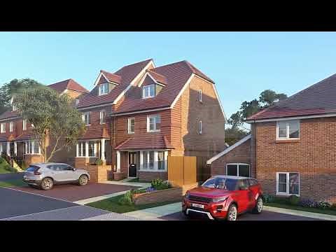 Miller Homes - Deer Park, Farnham, Southern, CGI Development Tour