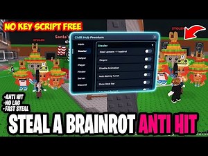 🔥 CHILLI HUB SCRIPT (NO KEY) – STEAL BRAINROT FAST - ANTI HIT + FLOOR STEAL | ROBLOX