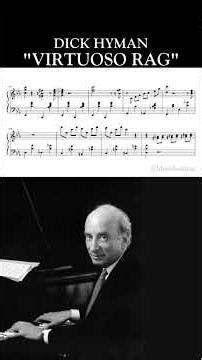 Dick Hyman plays "Virtuoso Rag" | Jazz piano transcription #jazzpiano #jazzshorts #jazzmasters