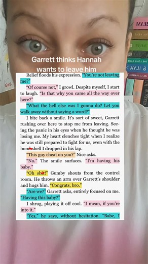 Of course, I was angry with Garrett for reacting that way to the news of the pregnancy But when he thought about the fact that Hannah wanted to leave him, the Garrett I’d fallen in love with while reading The Deal returned #offcampus #offcampusseries #garrettgraham #hannahwells #booktok