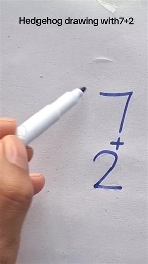 Simple Hedgehog Drawing Tutorial