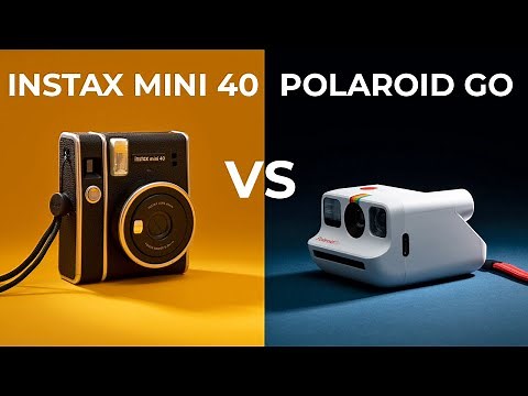 Best Instant Camera 2021: Polaroid Go VS Fujifilm Instax Mini 40