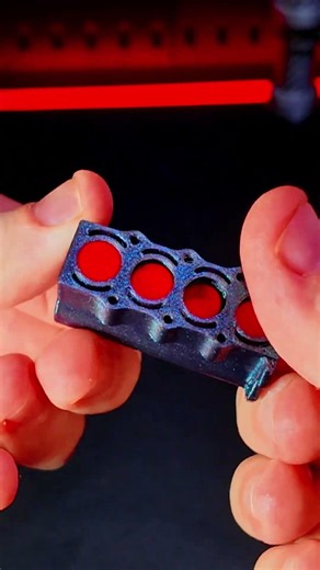 3D Printed Inline Engine Fidget – Satisfying Pistons! ⚙️🔥