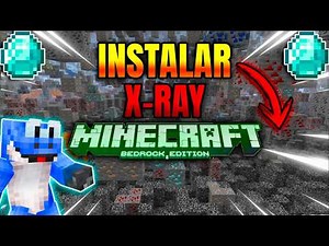 👀Como INSTALAR X-RAY MOD💎en MINECRAFT BEDROCK🟢✅
