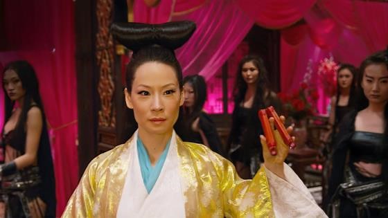 Battle at the brothel (finale) - The Man with the Iron Fists (Lucy Liu)