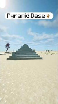 Minecraft Best Desert Pyramid Base Tutorial 📜 #minecraft #minecraftbuilding