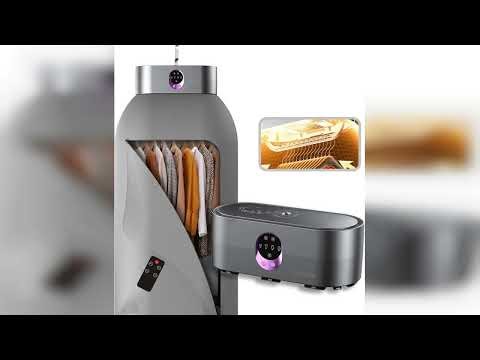 Review: Portable Clothes Dryer, Clothes Dryer hold 9-12 Items, With Time Setting、Remote Contro...