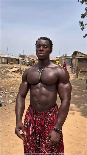 🤯 अफ्रीका के लोग बिना जिम के बाडी कैसे बनाते हैं ⁉️| Facts Zone | #shorts #shortsfeed