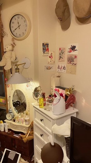 この音源が可愛くて使ってみたかった、、 #myroom #roomtour #ルームツアー #和室 #畳 #アンティーク