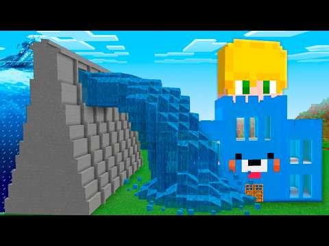 Inundei o Mundo dos meus Amigos para Trolar eles no minecraft