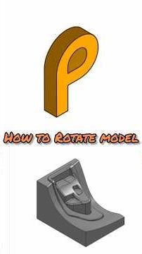 Autodesk Powermill _ How to Rotate model #delcam #powermill