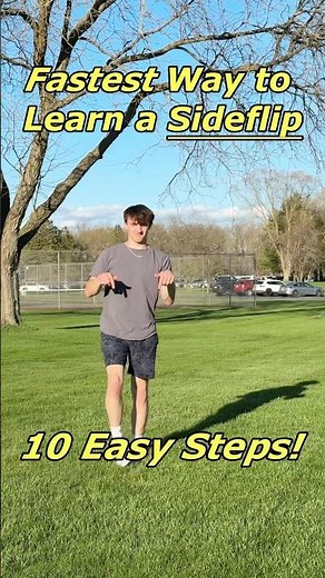 The EASIEST Way to Learn a Sideflip ‼️