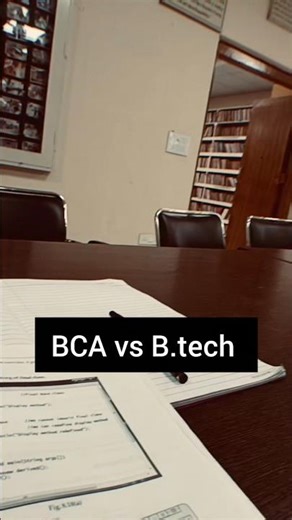 BCA vs B.tech which one is better? #college #bca #btech