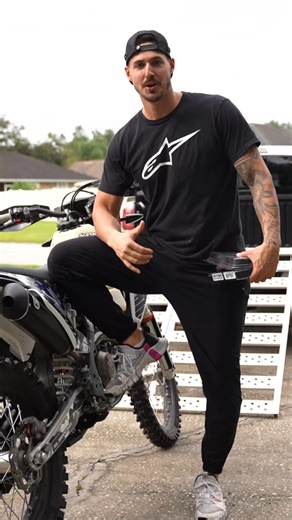 Cayon Dancers allow an incredibly safe way transport your motorcycle. Strapping the bike in straight up and down is actually safer, believe it or not! #revzilla #motorcycle | Why Not Ride