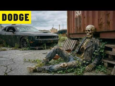 Abandoned Dodge Challenger SRT Found Shot Full of Bullet Holes – Full Restoration