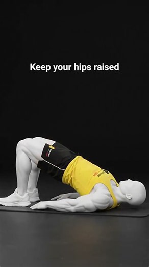 Glute Bridge March: Sculpt Strong Glutes! 🍑💪