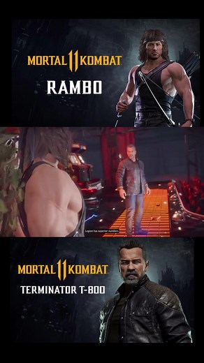 Rambo vs Terminator: Epic Showdown in Mortal Kombat 11