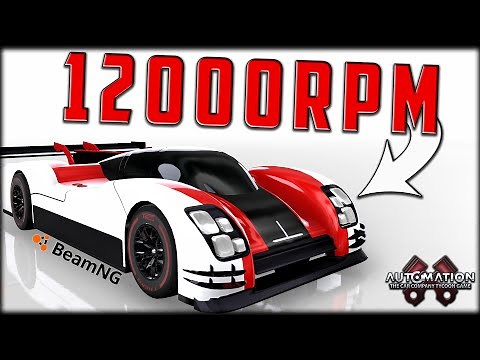 Building a V8 Racecar!! Automation - BeamNG