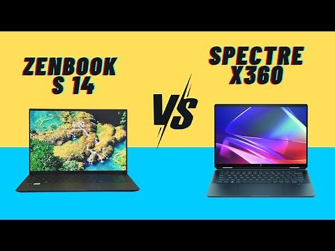 Which is BETTER? Asus Zenbook S 14 vs HP Spectre x360 14 (2025)