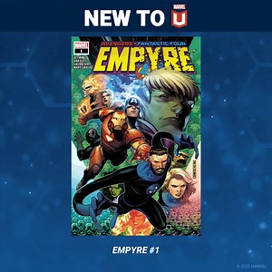We put new comics on Marvel Unlimited just for you! 👑 Empyre #1 4️⃣ Empyre: Fantastic Four #0 ✳️ Immortal Hulk #35 ❌ X-Force #10 See all new titles here: https://bit.ly/3odTrdz | Marvel Comics