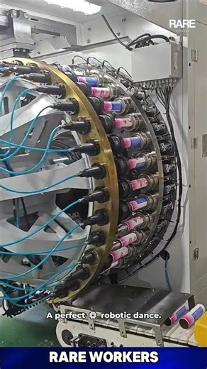 The Unbelievable Speed of Automated Manufacturing. Blink and you'll miss it.