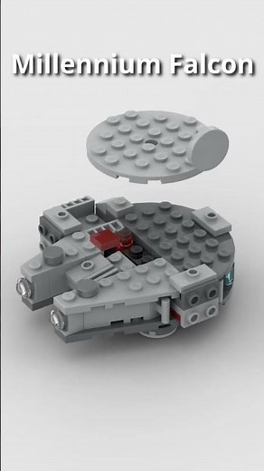 Millennium Falcon - How to build #lego
