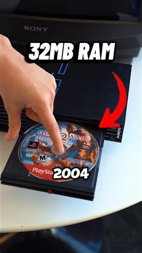32MB RAM Did THIS?! (2004 Was Different) #shorts #ps2 #playstation