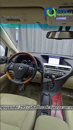 2011 Lexus RX 450h | Hybrid Luxury SUV all wheel drive 30 MPG #DriveAppeal #DA5055