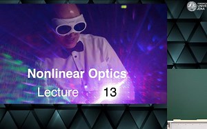 Nonlinear Optics – Lecture 13 – Solitons