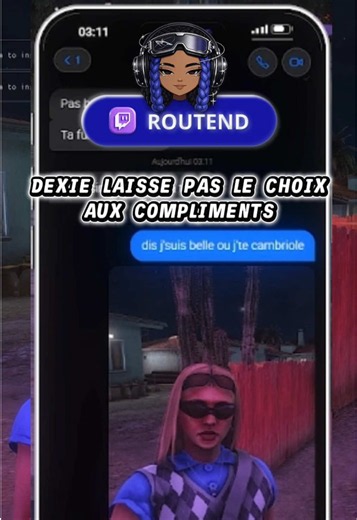 il a mis trop de temps … #flashbackwl #routend #flashbackv6 #gtarp