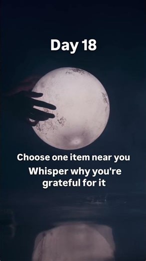 THE RAW RESET | Day 18 - Object Gratitude