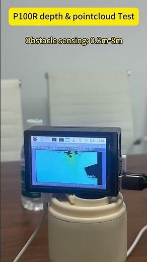 MRP P100R Depth Camera 🤯 | Raspberry Pi Depth Map & Point Cloud for Robot/Drone Avoidance