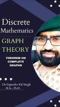 Graph Theory #14 || Discrete Mathematics || Theorem on complete Graph || Properties of Graph 🌐🔍