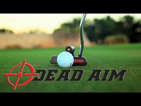 Improve Putting with the Laser Alignment system on a DeadAim Putter