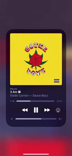 Eladio Carrion 3 AM Remix | Lyrics Video