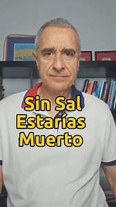 495K views · 9.5K reactions | Sin sal estarías muerto de hecho, si...